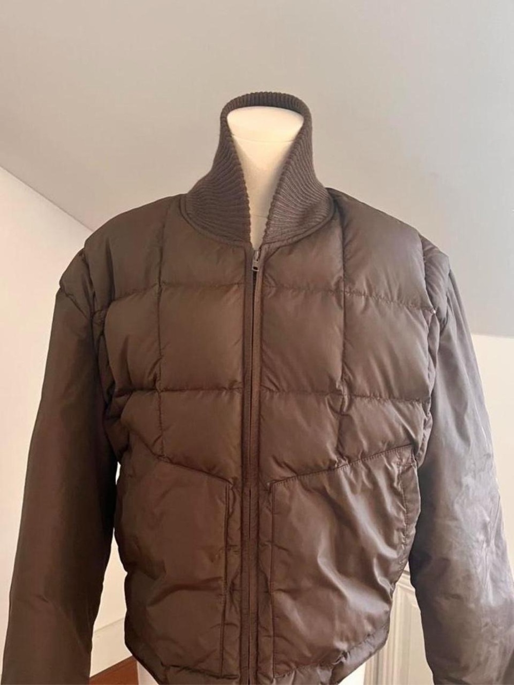 Vintage goose down puffer- size M/L